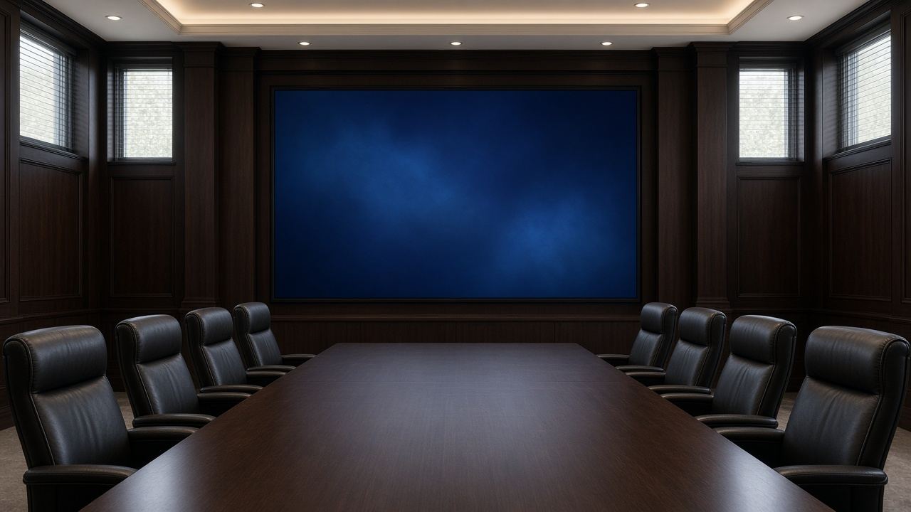 Briefing room used for an early project conversation